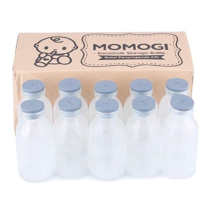 MOMOGI BOTOL KACA ASI 100ML ISI 10PCS