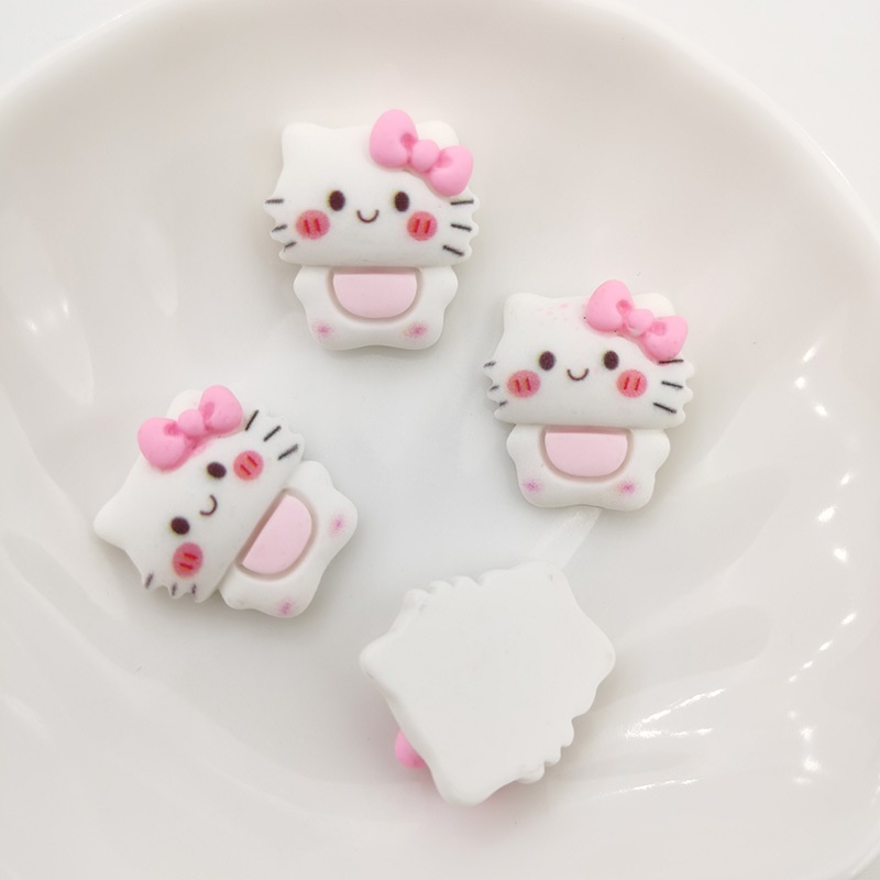 ( 5PCS) SANRIO RESIN CLAY AKSESORIS BROS/ PITA RAMBUT/ RESIN KUROMI CINNAMOROLL/ ME;ODY