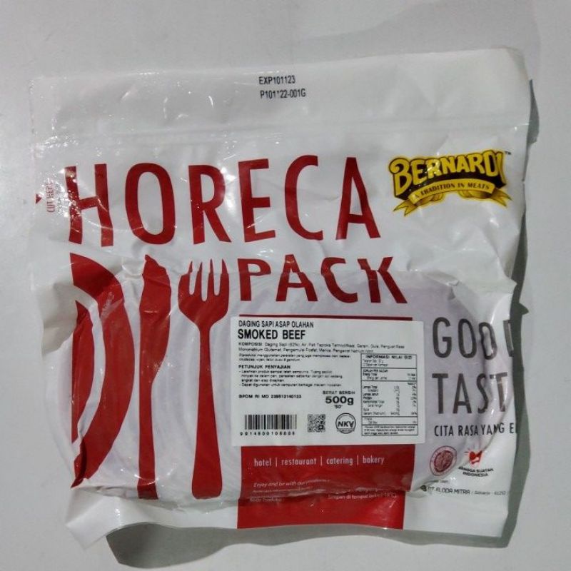 

BERNARDI Smoked beef horeca 500gr