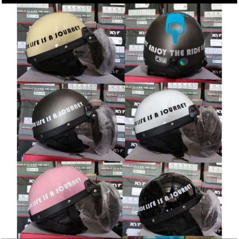 Helm bogo setengah journey