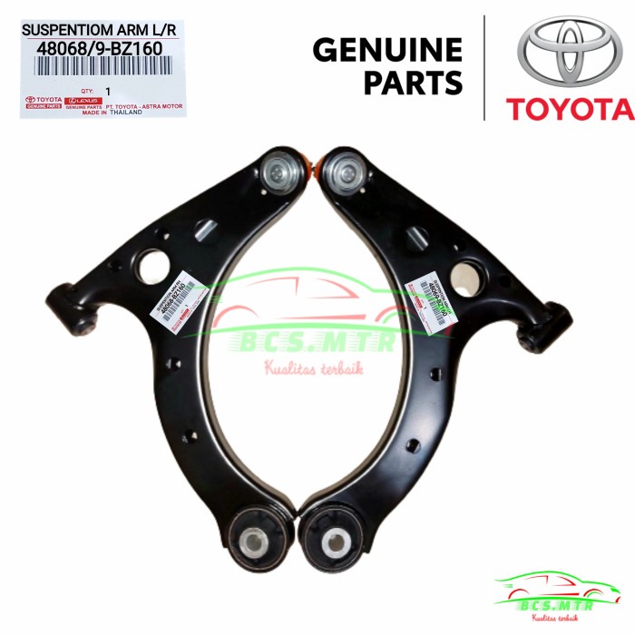 LOWER ARM SAYAP DEPAN BAWAH AVANZA VELOZ/ALL NEW AVANZA/ALL NEW XENIA
