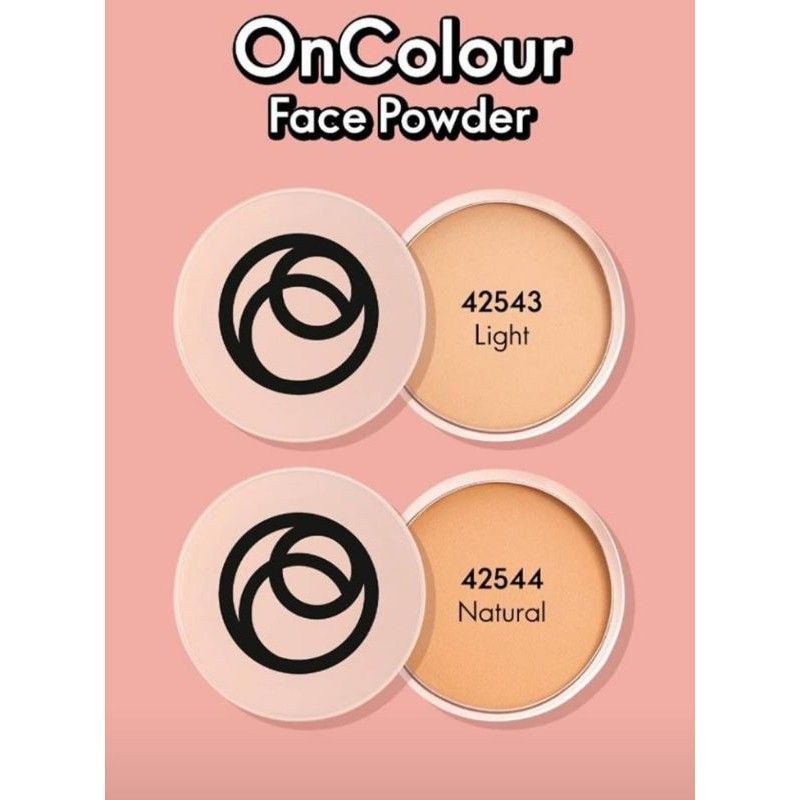 Jual OnColour Face Powder Natural/Light Shopee Indonesia