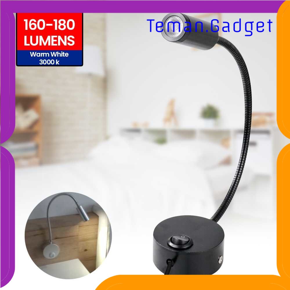 TG - LMP LEDSONLINE Lampu Baca LED Reading Lamp 3W Warm White - LED10