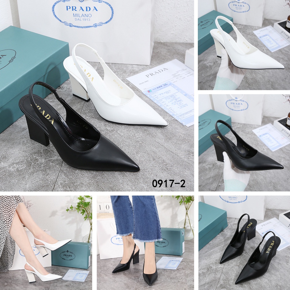 Pr Block Heels Pumps Ankle Strap 0917-2