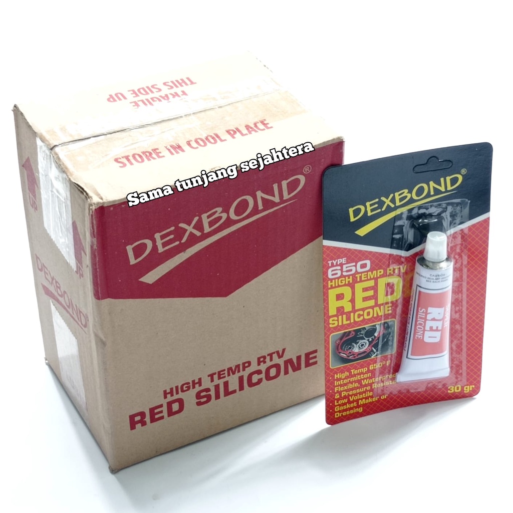 

LEM DEXBOND RED SILICONE 30 GR