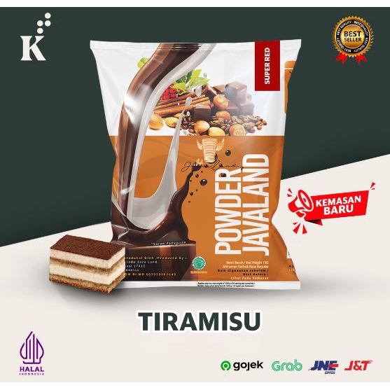 

Bubuk Regular Javaland Tiramisu 1 Kg