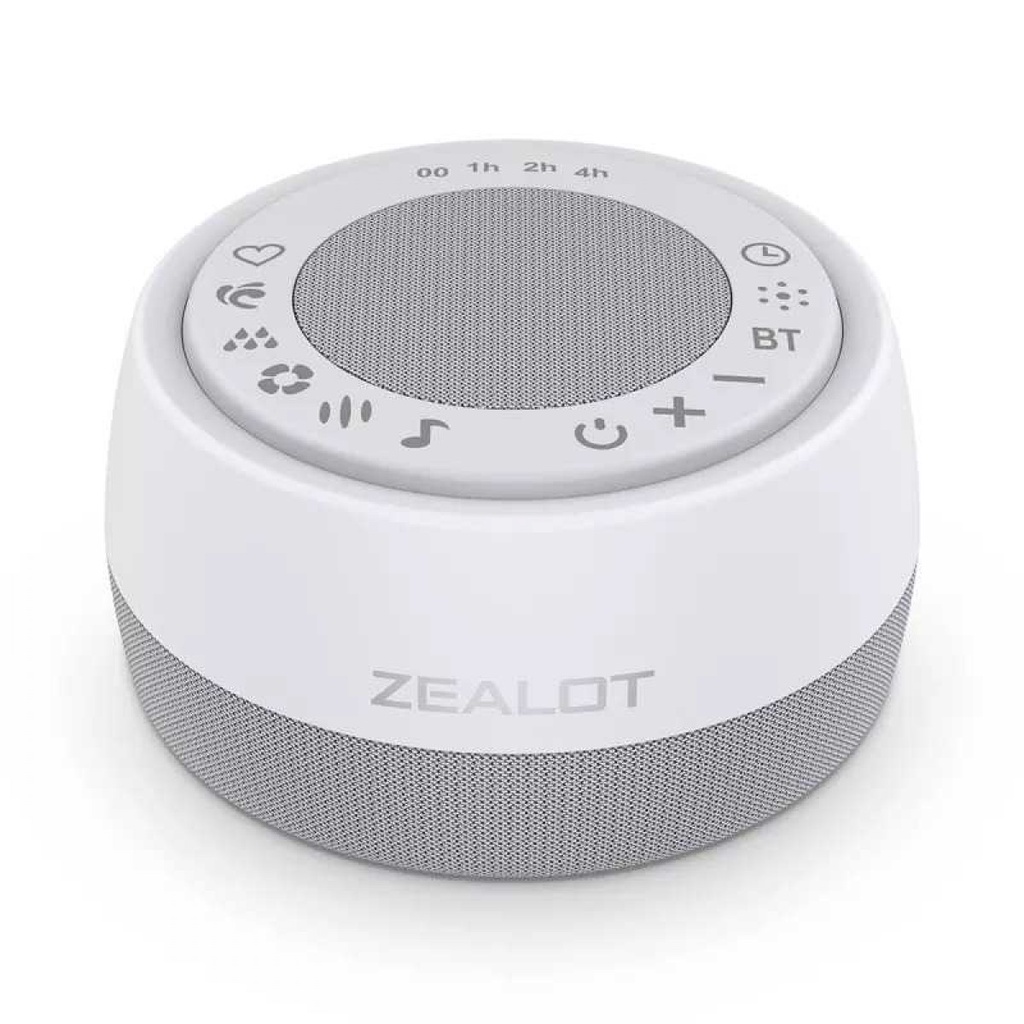 Speaker Bluetooth Portable White Noise Lampu Tidur Timer Rechargeable