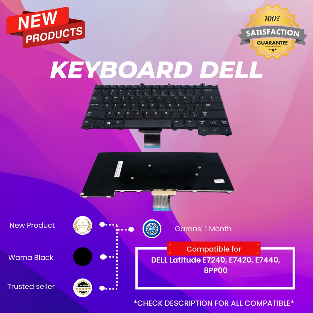 Keyboard Laptop DELL Latitude E7420 E7440