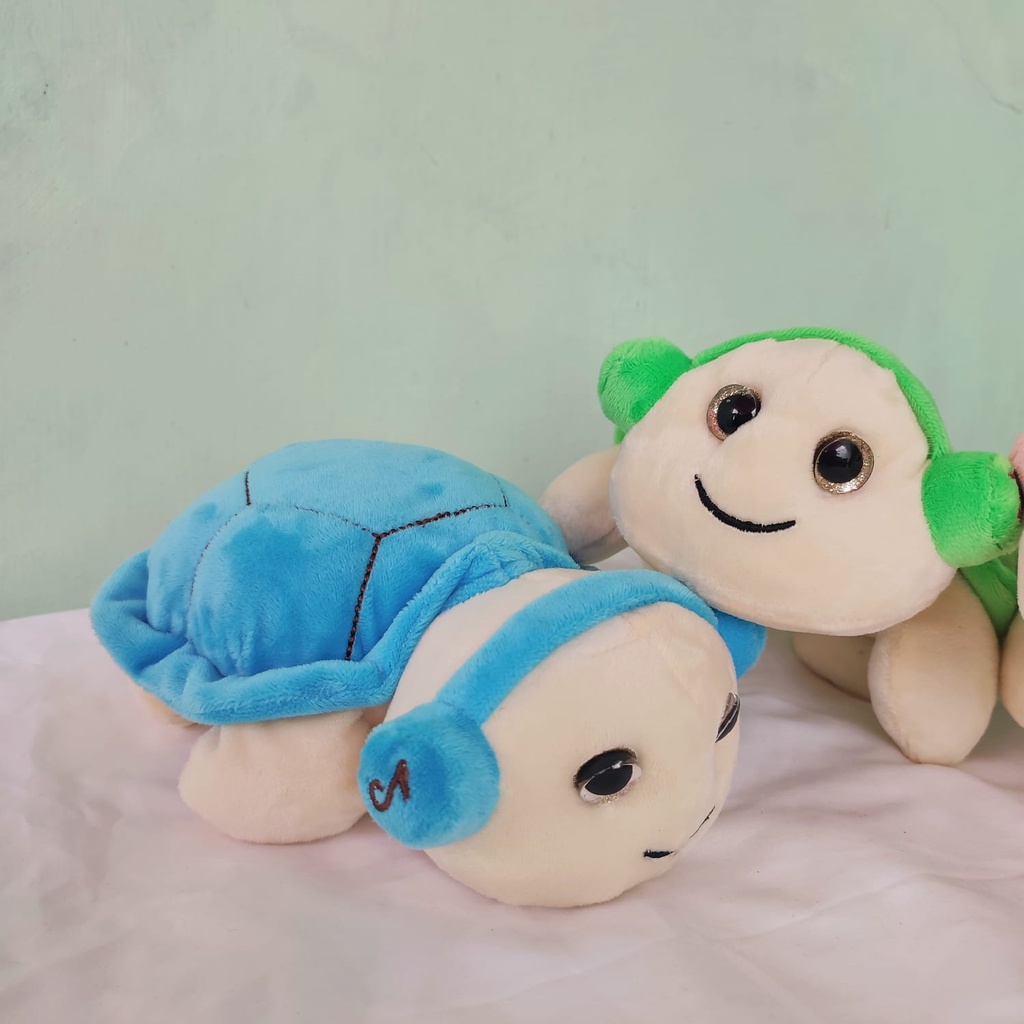 Boneka Kura Kura Lucu Mainan Anak Terbaru Kado Ultah Murah Ukuran 25cm