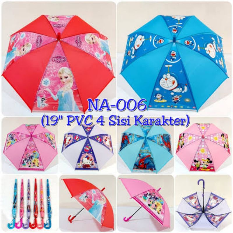 Payung Anak / Payung PVC / Payung Karakter