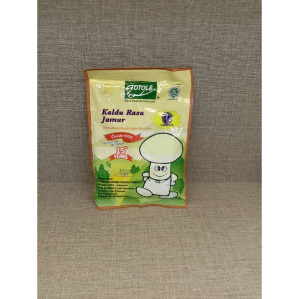 

Totole Kaldu Rasa Jamur Granulated Mushroom Bouilion 40g