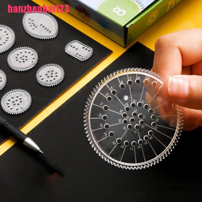 

Paja Tx158 Set N Spirograph Menggbar Roda Gigi Interloing