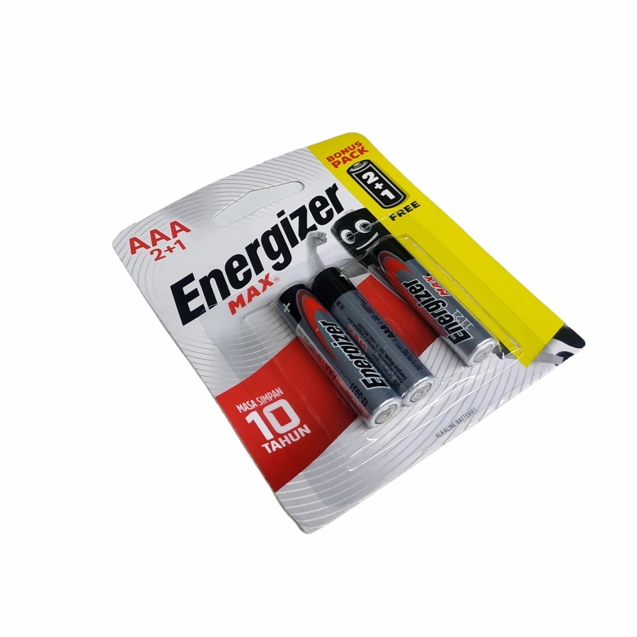 Baterai AAA Energizer Max Alkaline Battery isi 2+1