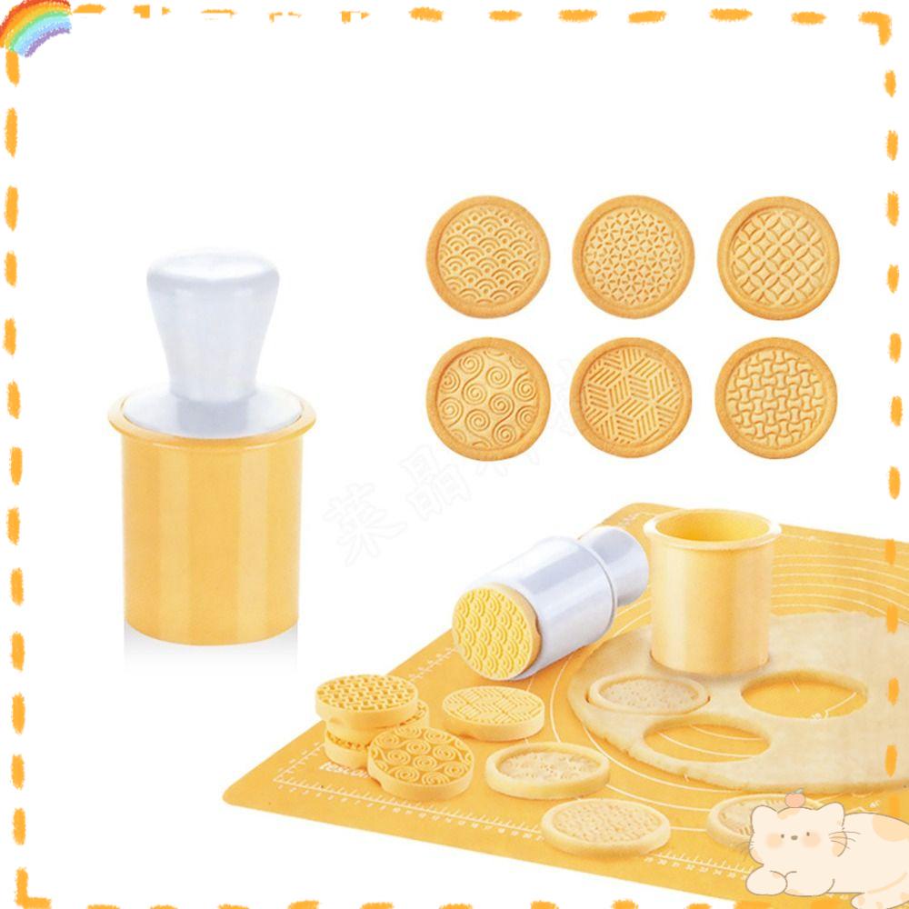 Solighter Cetakan Biskuit Makanan Fondant Pastry Dekorasi 3D Cookie Cutter Cetakan Stempel Kue Kering Plastik