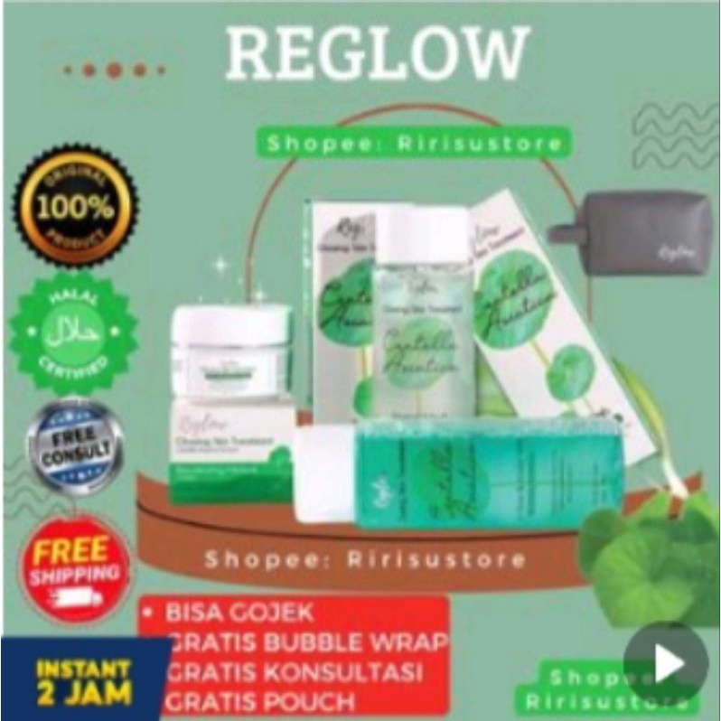 REGLOW SKINCARE ORIGINAL DR.SHINDY RE GLOW SKINCARE BEAUTY 100% BPOM