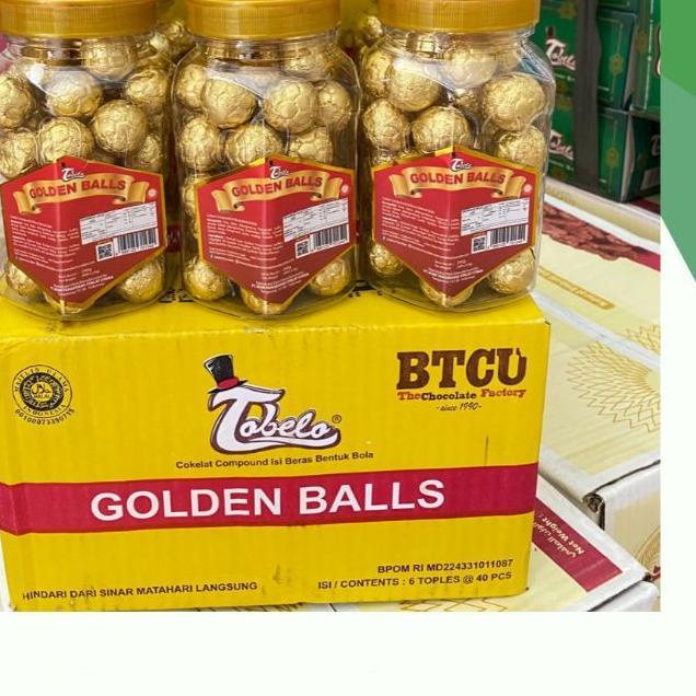 

➬ COKLAT TOBELO GOLDEN BALL 1 KARTON ISI 6 TOPLES ✶