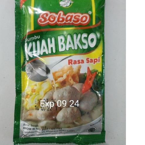 

Terbaru | TD4 | Sobaso Bumbu Kuah Bakso ( isi 10 bks )