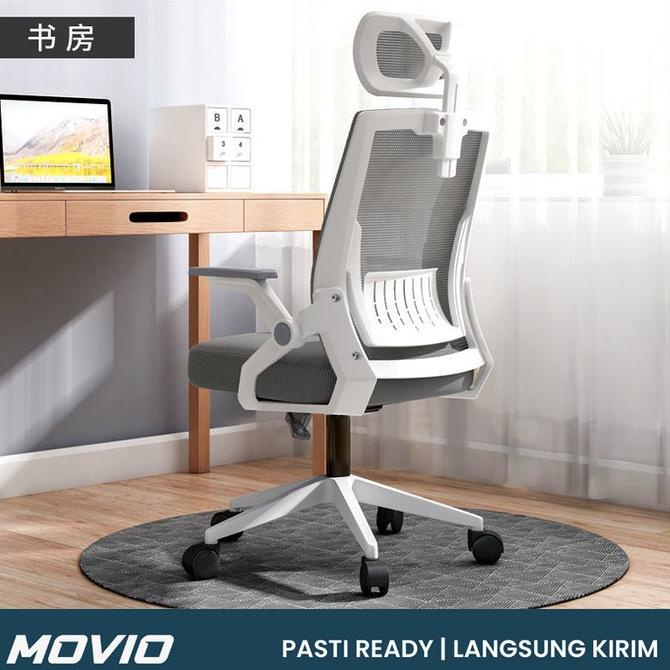 MOVIO Office Chair - Kursi Kantor Kerja Kursi Ergonomis / Kursi Gaming