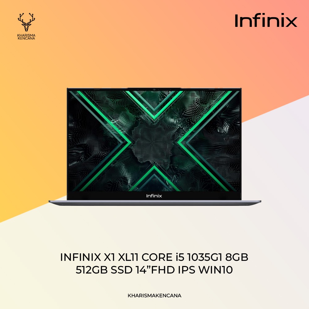 INFINIX X1 XL11 CORE i5 103T5G1 8GB 512GB SSD 14”FHD IPS WIN10