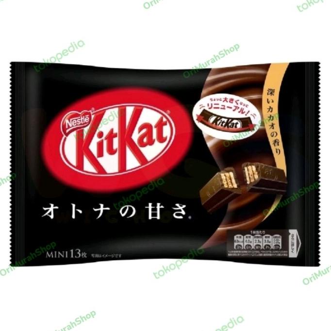 

Coklat Kitkat Mini Jepang Kit Kat Japan Green Tea White Dark Chocolate