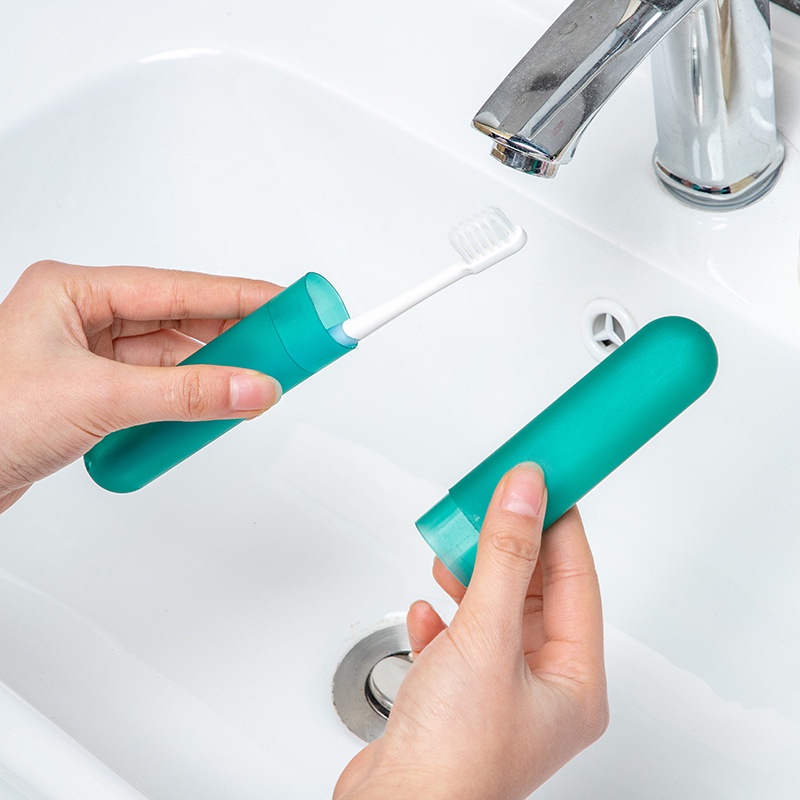 Alibaba1688 Tempat Sikat Gigi Portable Travel Toothbrush Case