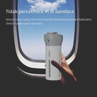 Sgmshop Travel Bottle New 4 in 1 TB4in1 Travel Toiletries Kit