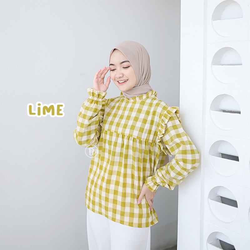 HEDDY BLOUSE KATUN WANITA
