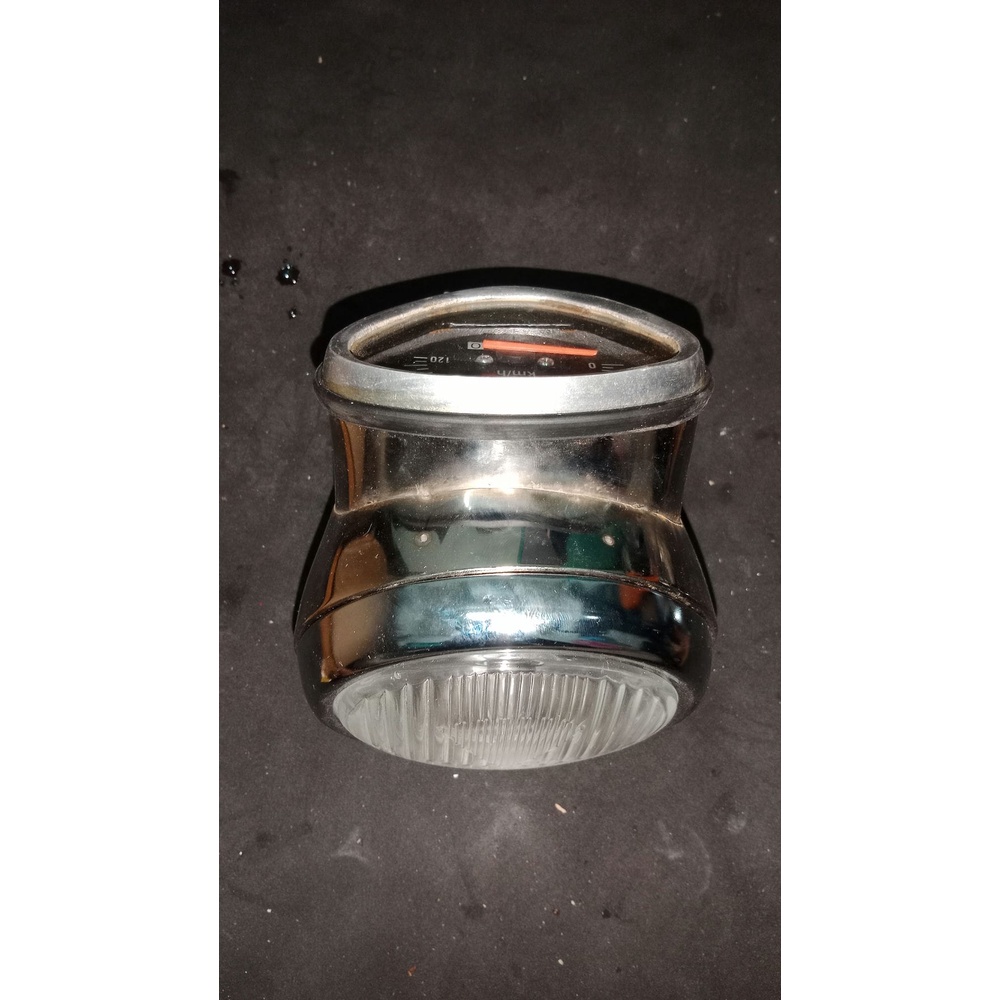 batok lampu head lamp lampu depan assy model honda 69 bahan plat croom