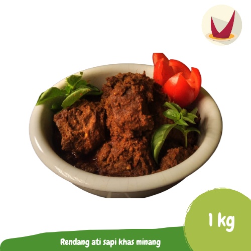 

RENDANG HATI SAPI KHAS MINANG KABAU 1 KG