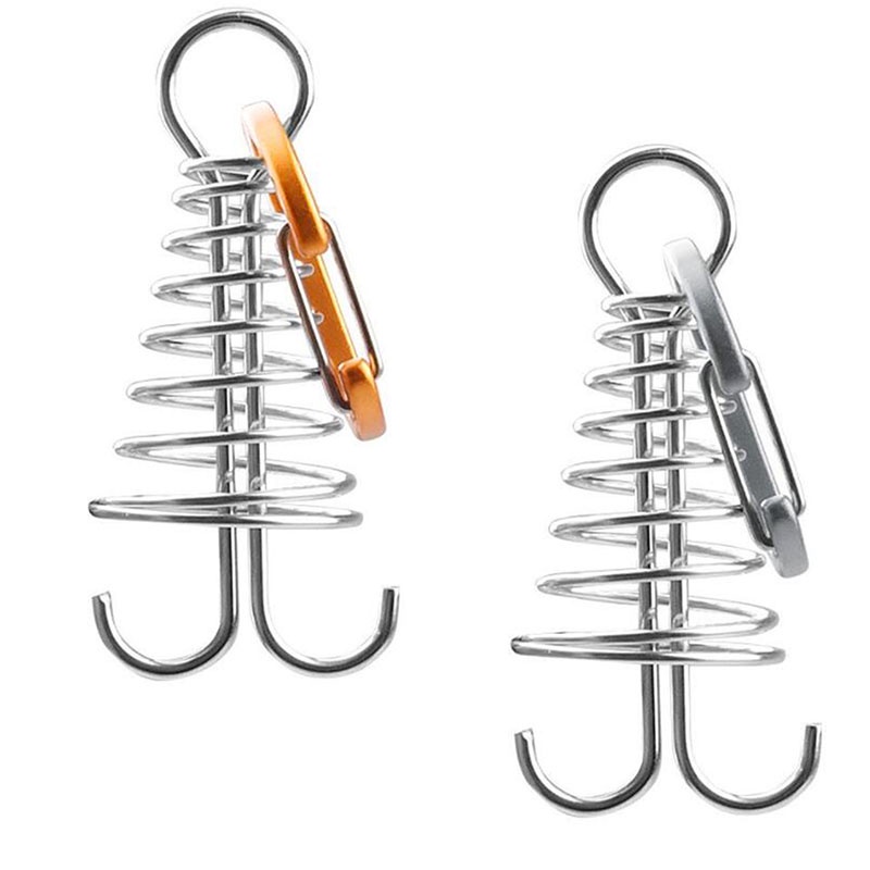 [AIYU] Baju Kaos Distro Pria Wanita Lengan Pendek 10pcs Windproof Outdoor Awning Tent Fixed Hook Gesper Rak Lantai Musim Semi Paku Tetap Kait Gesper