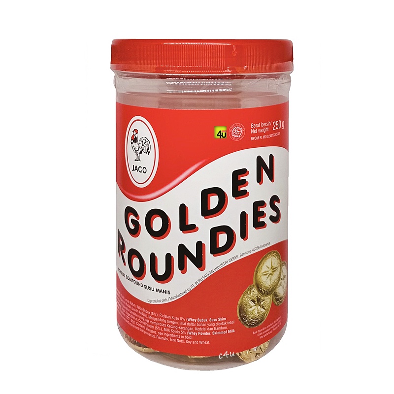 

Golden Roundies Cokelat Coin - 250 gr