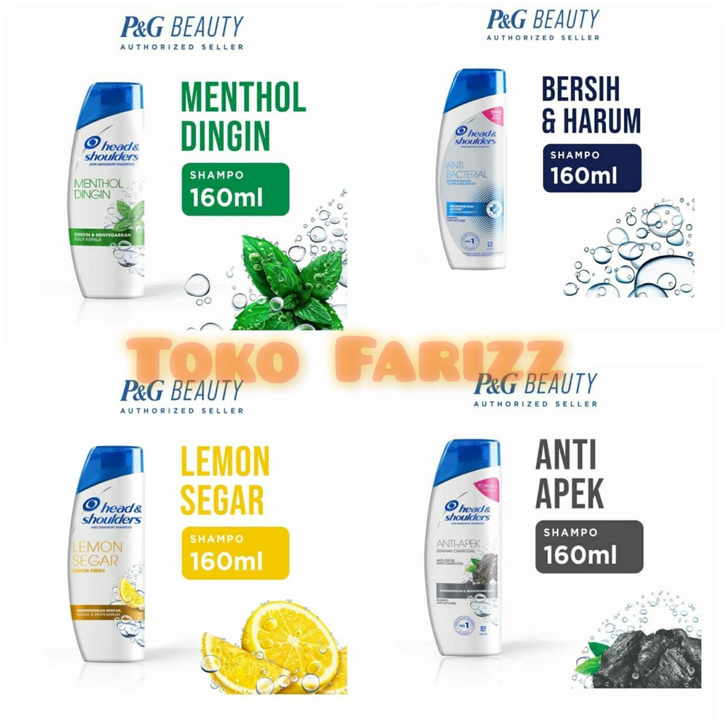 Head & shoulders shampoo 160 ml