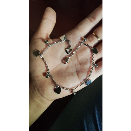 gelang kaki titanium koncer