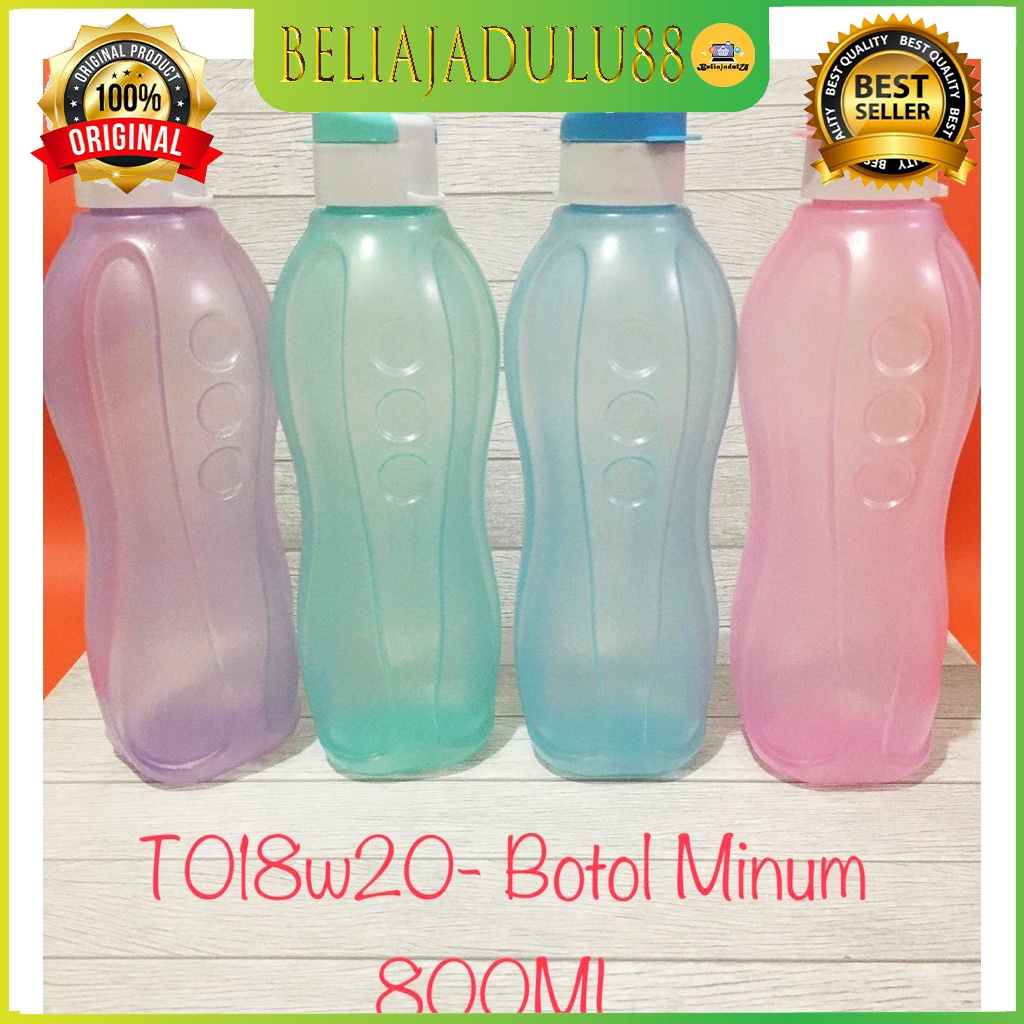 Beliajadulu88 Botol minum Fliptop ukuran 800ML T018