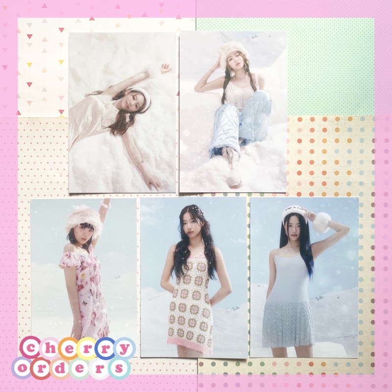 LE SSERAFIM Postcard Benefit KTOWN4U : ANTIFRAGILE Compact Ver Chaewon Sakura Yunjin Kazuha Eunchae