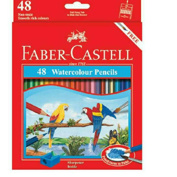 

Recomend Pensil Warna Water Colour 48 Warna Faber Castell Watercolor FREE SERUTAN & KUAS