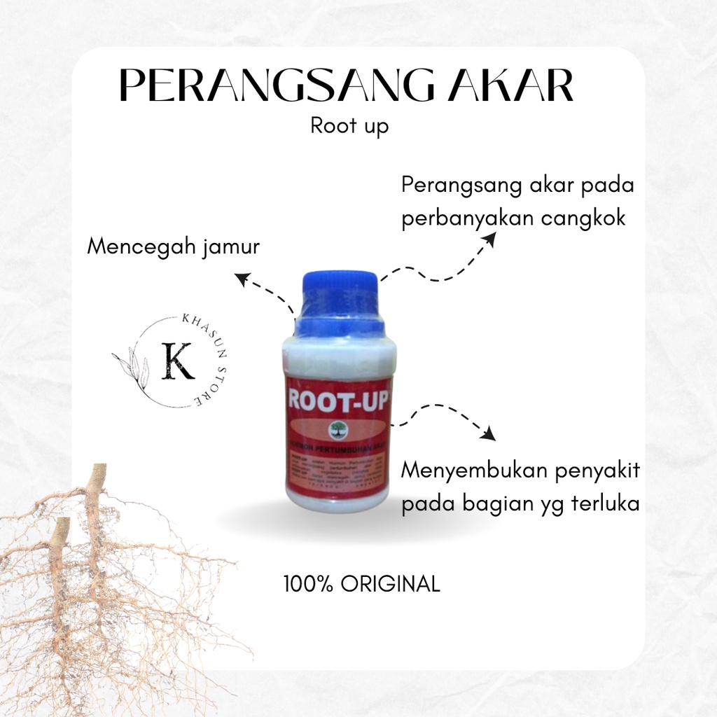 Jual Root Up Hormon Perangsang Akar Stek Cangkok G Shopee Indonesia