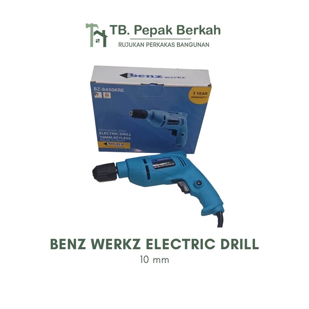 Benz Werkz bz-8450 RE Mesin Bor Listrik 10mm