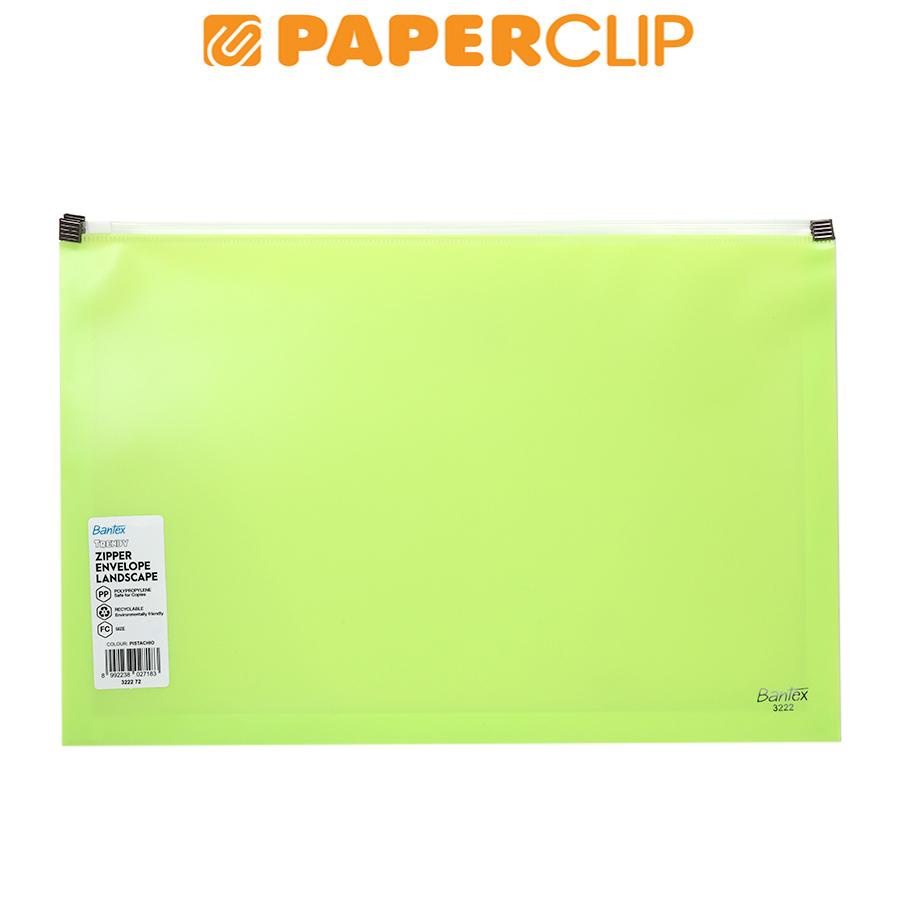 

ZIPPER FILE BANTEX FOLIO 3222 72 PISTACHIO