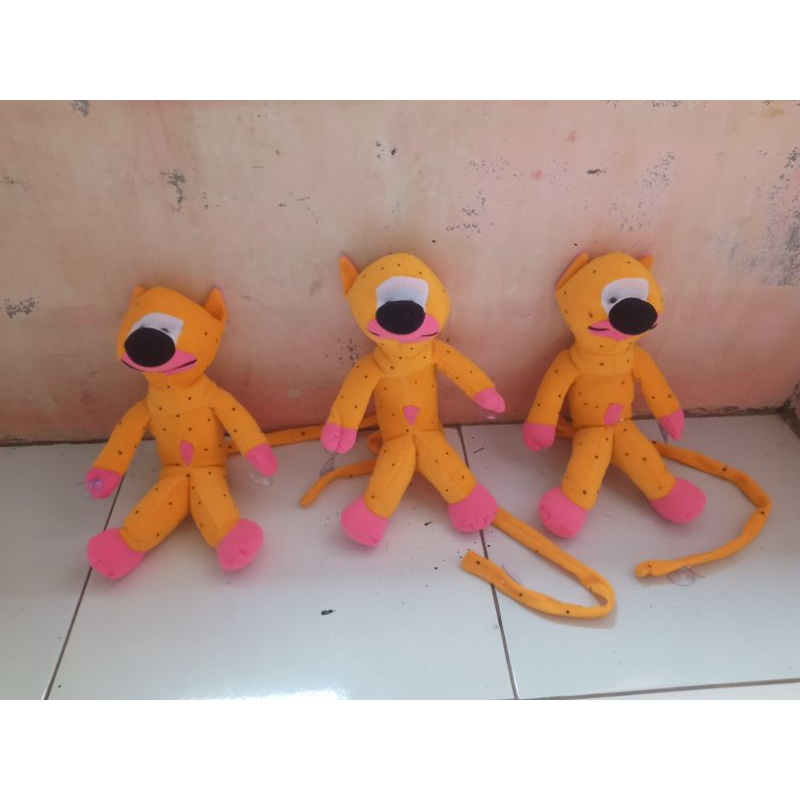 boneka marsupilami tempel buat di kaca mobil dan lain-lain