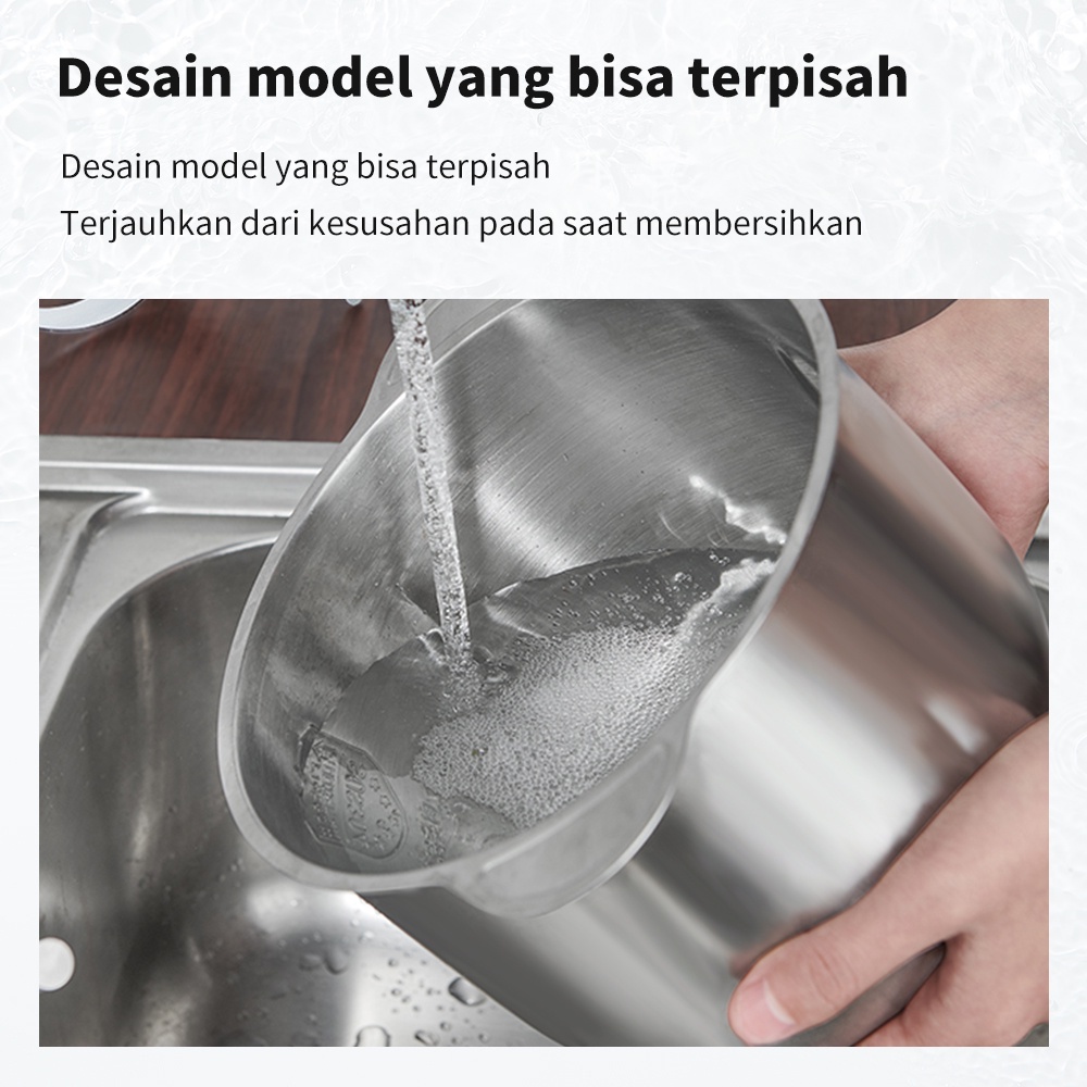 Blender Daging Chopper Stainless 2L Penggiling Daging Multifungsi Meat Grinder