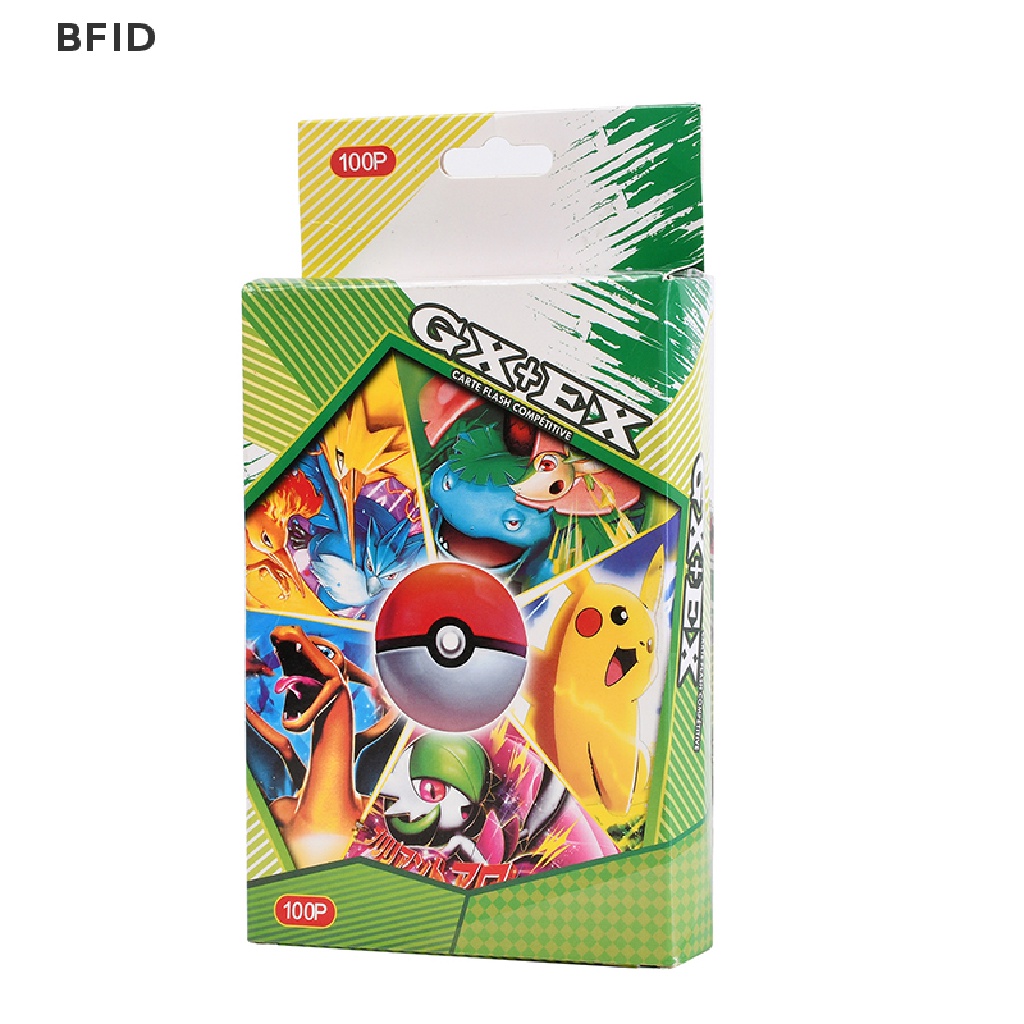 [BFID] 100pcs Kartu Pokemon Box Shining V V Vmax Pajangan Kartu Pokemon Bermain Game [ID]