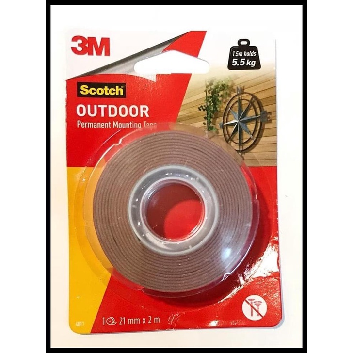 

3M Scotch Double Tape Foam Tape Vhb Mounting Outdoor 4011