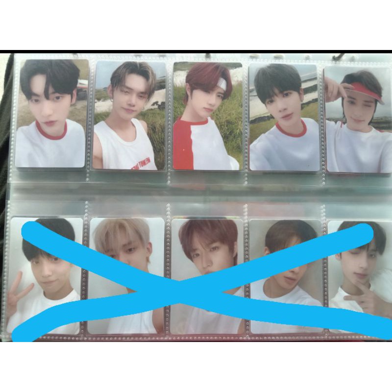 Photocard midsummer TXT Sunrise + posca ot5