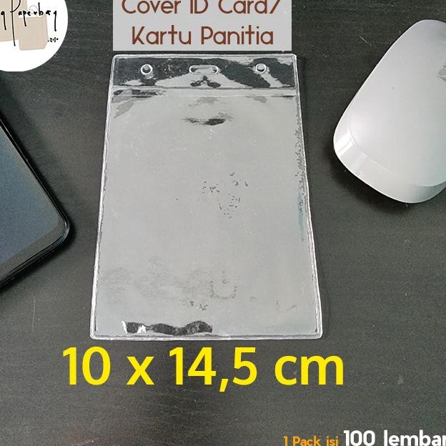 

Trend ホ Kantong Plastik Mika Cover Nametag Panitia / ID CARD Uk. 10 x 14,5