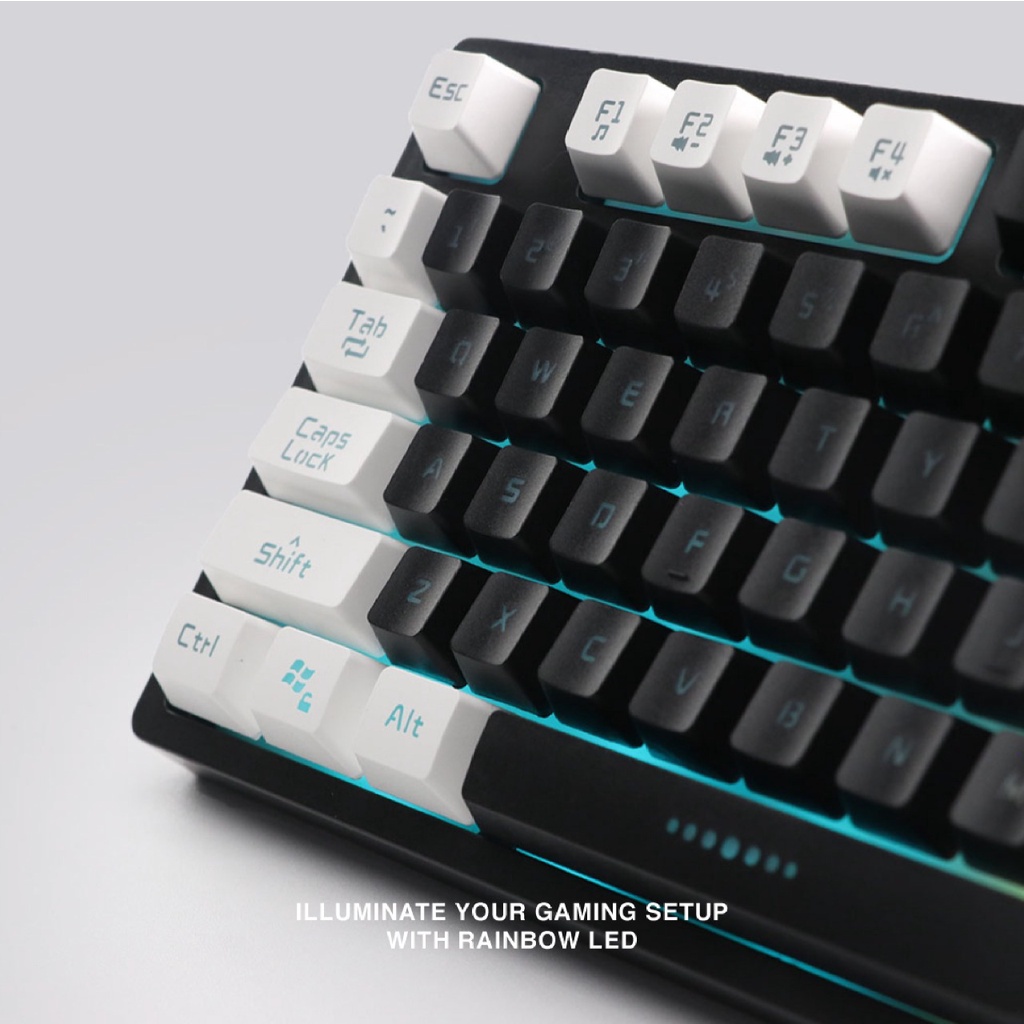 Keyboard Gaming Full Size Semi Mechanical REXUS BATTLEFIRE K9E Full Size Semi Mechanical Gaming Keyboard