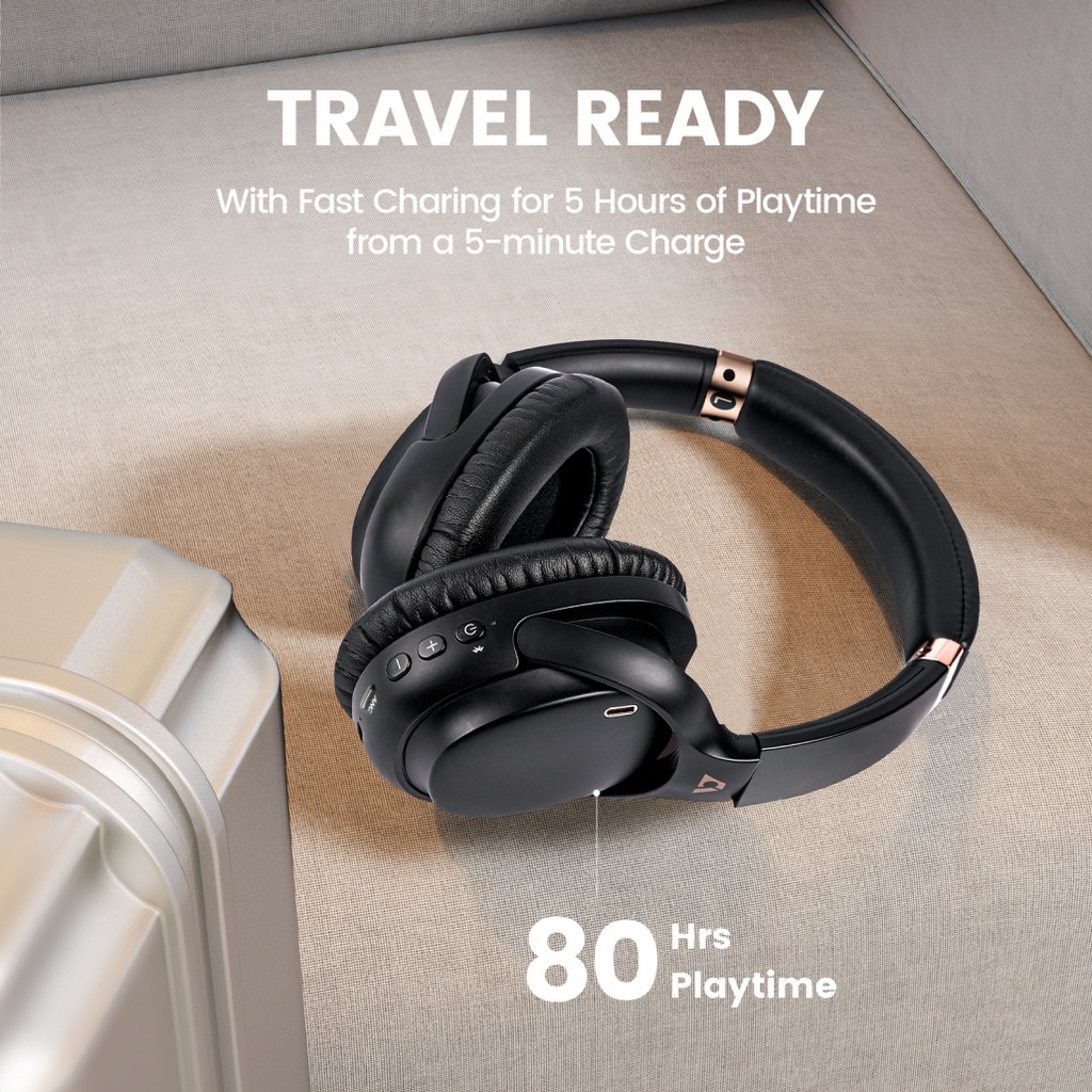 1Mii E600Pro E600 Pro Active Noise Cancelling Headphones Headset