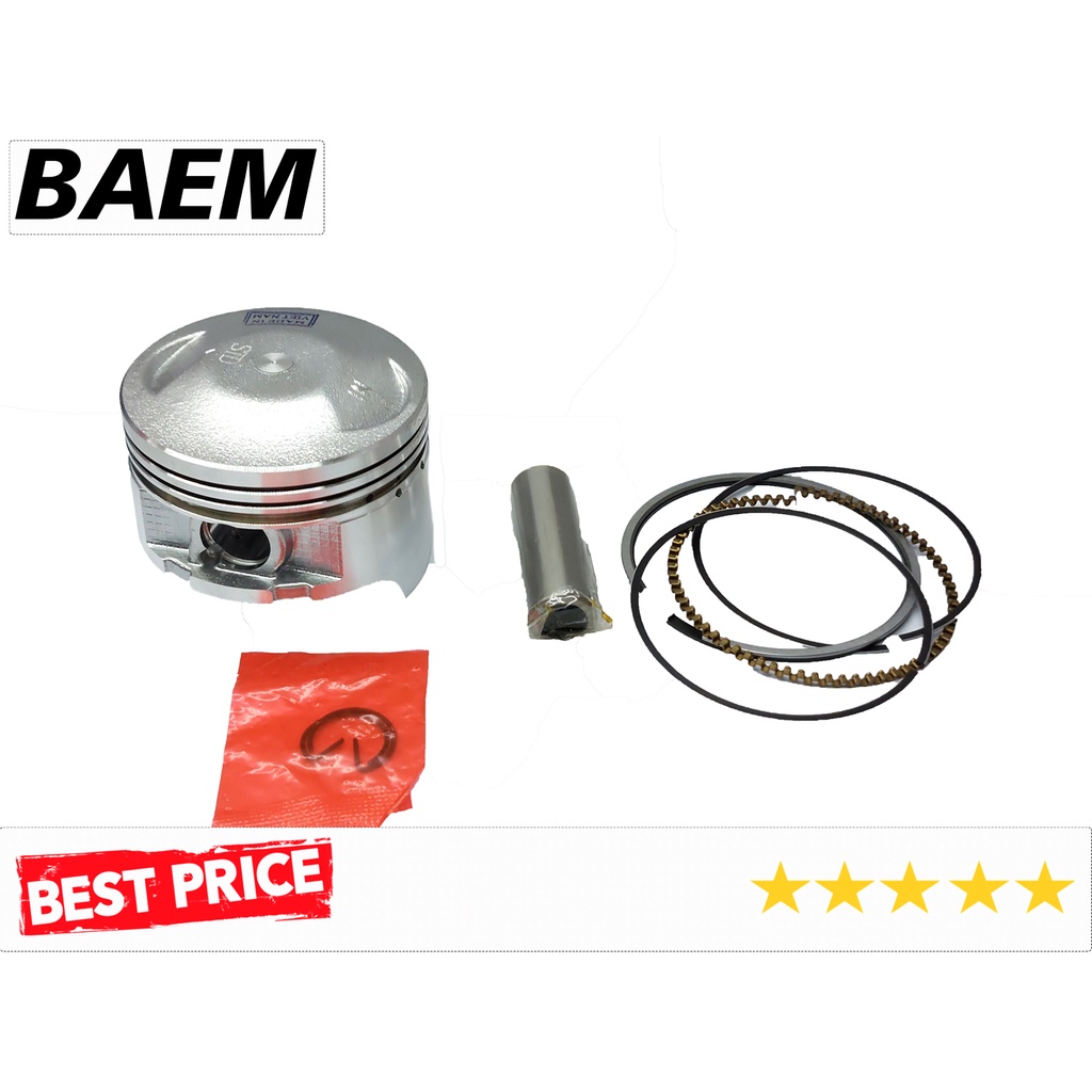 Piston Kit Honda Megapro mega pro Neo tech neotech Riko 63.5 64 64.5 65 65.5 pin 15