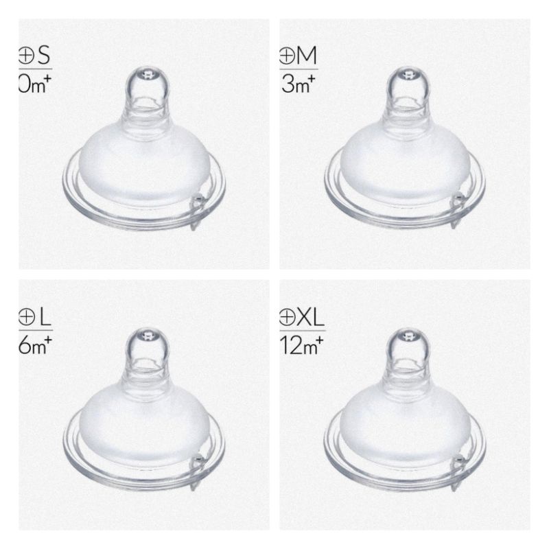 Simba Mother's Touch Anti Colic Silicone Nipple Wide Neck Isi 1 Pcs