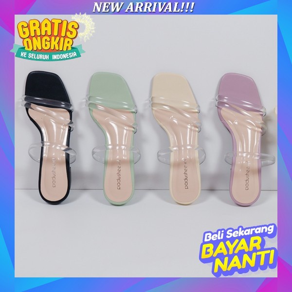 Sendal Hils Wanita Import High Heels Heals Hak Kaca Tahu Pesta Kondangan Import Sandal Haihils Wanit